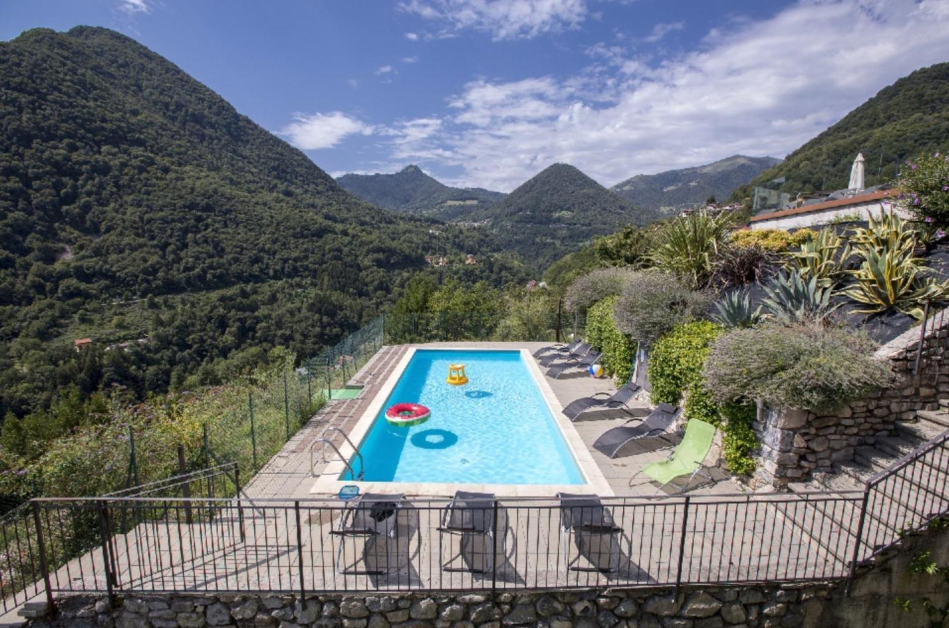 Ferienwohnung Montagna Del Sole W/ Pool Muronico Exterior foto